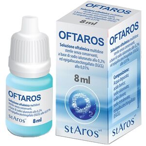 Centro Prodotti Servizi F.srl Oftaros Soluzione Oftalmica 8 Ml