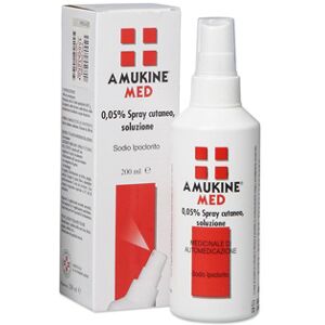 Amuchina (angelini Srl) Amukine Med Spray Cutaneo 200 Ml 0,5%