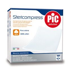 PIC Stericompress tnt 10x10 50pz