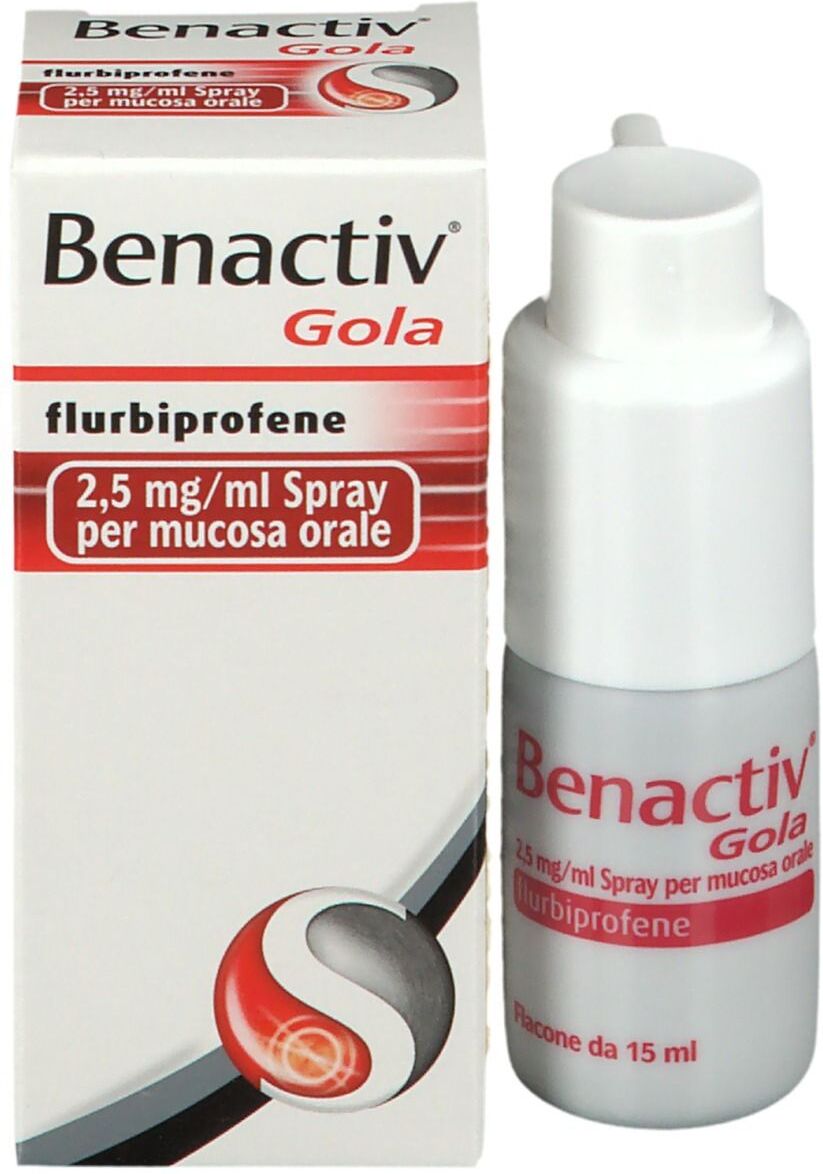 Gola Spray Per Mucosa Orale 2,5 mg/ml Flurbiprofene 15 ml