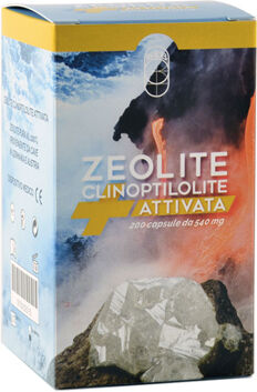 ZEOLITE clinoptilolite attivata suprema 200 capsule 540 mg 108 g