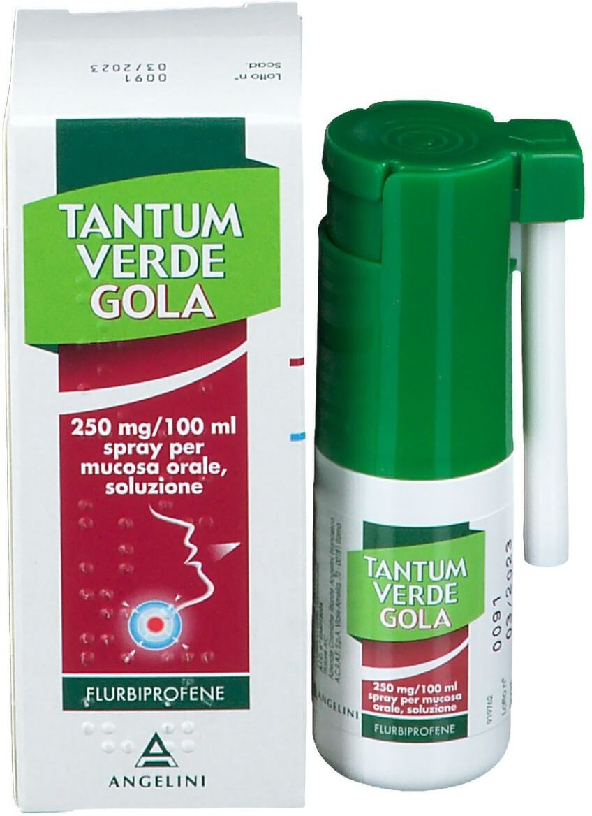 Gola Spray 0,25% Soluzione Per Mucosa Orale 15 ml