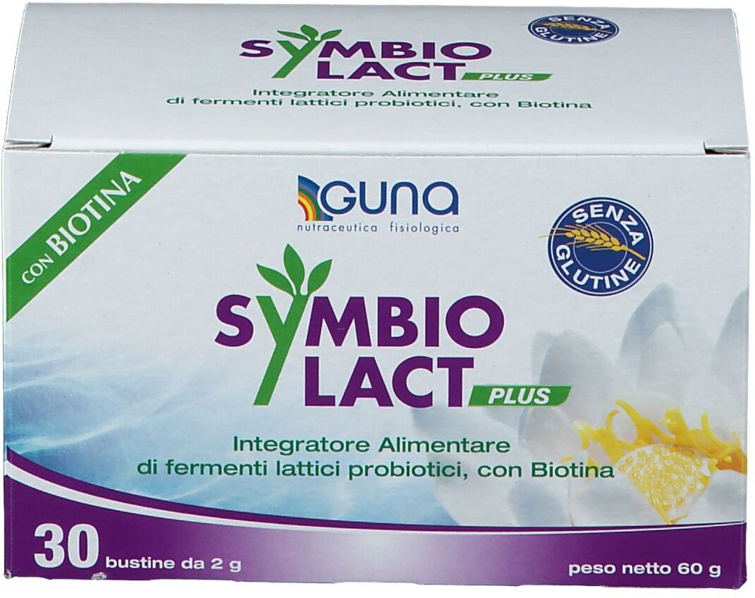 GUNA SymbioLact Plus Integratore Flora Intestinale 30 Bustine