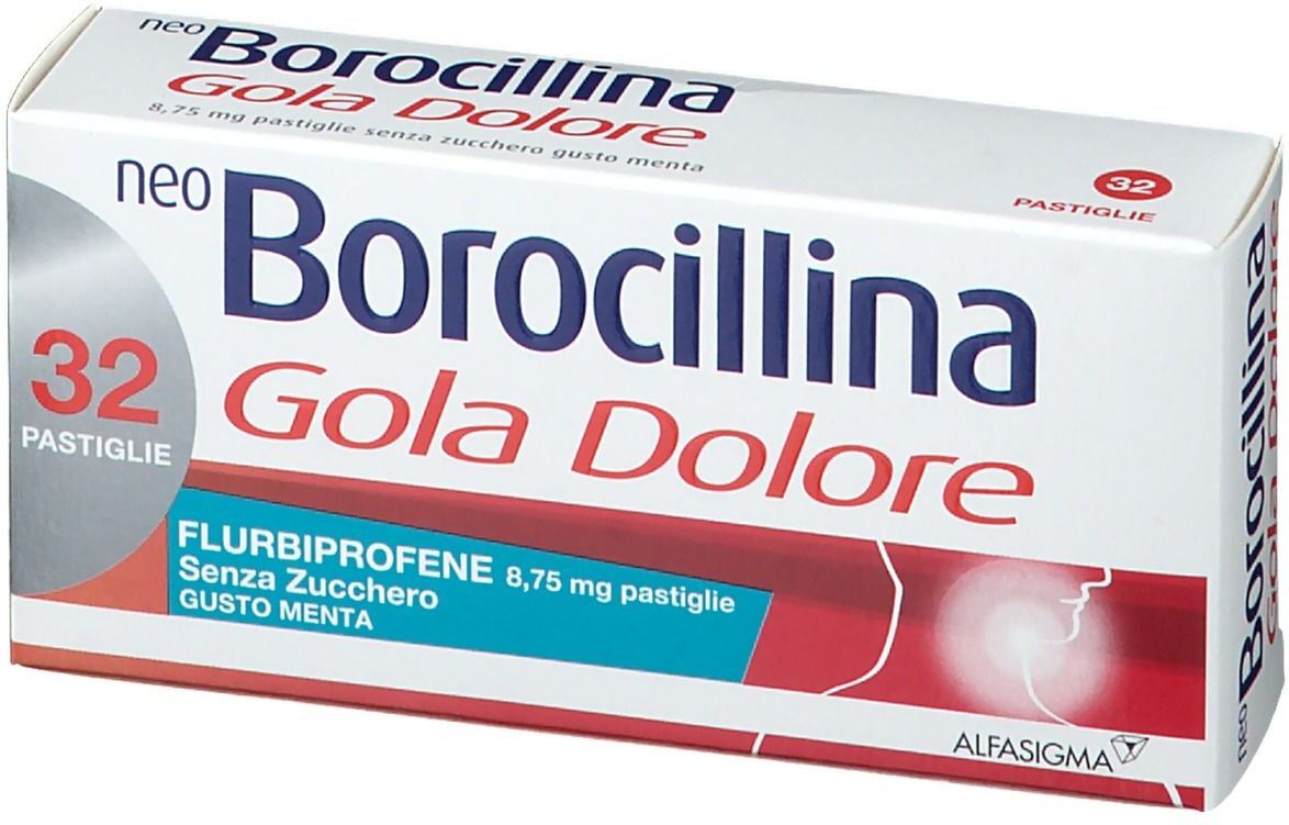 Gola 8,75mg Menta Senza Zucchero 32 Pastiglie