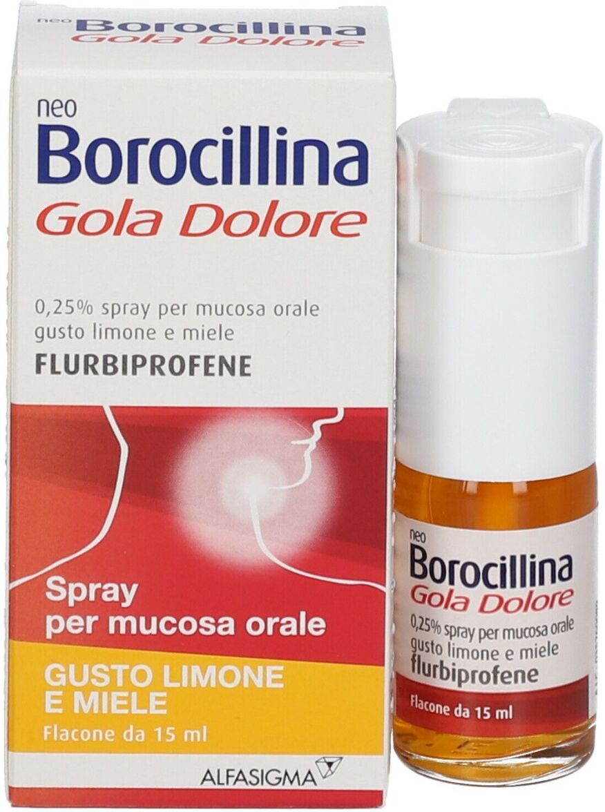 Gola Flurbiprofene Spray Limone E Miele 15 ml