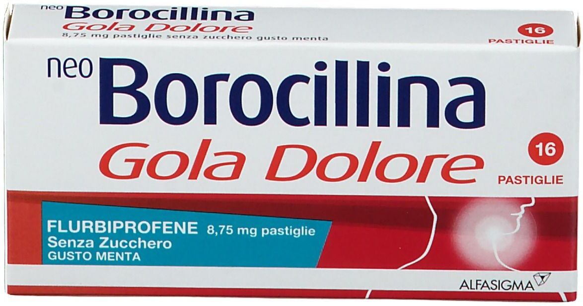 Gola 16 Pastiglie 8,75mg Menta Senza Zucchero