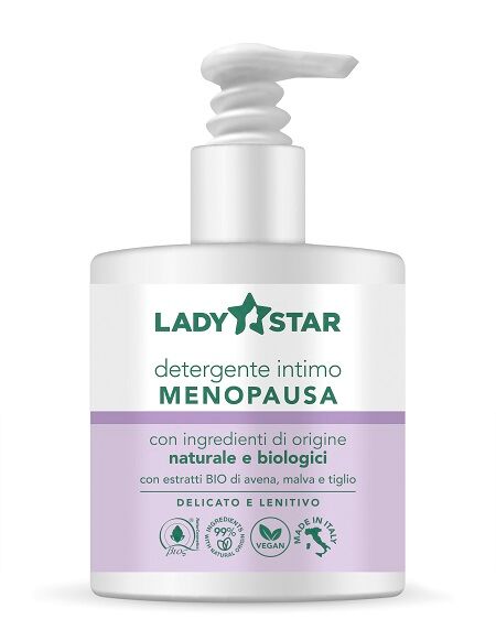 ladystar detergente intimo donna in menopausa 300 ml