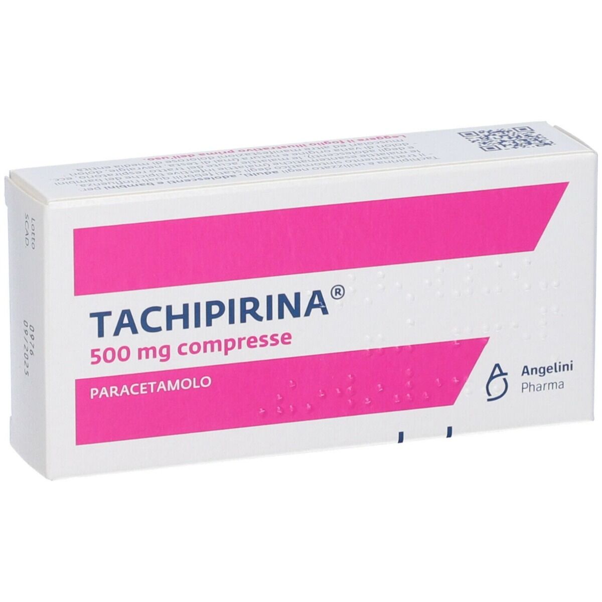 TACHIPIRINA 500 mg Paracetamolo Antipiretico Analgesico 20 Compresse