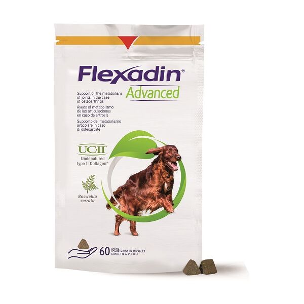 vetoquinol italia srl flexadin advanced cani 60 tav.