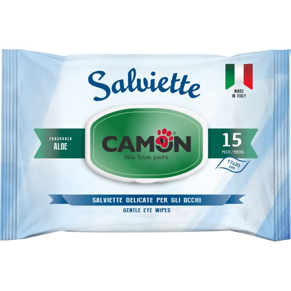 camon spa salvietta detergente occhi 15 pezzi