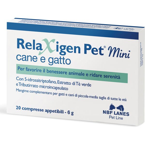 n.b.f. lanes relaxigen pet mini 20 cpr