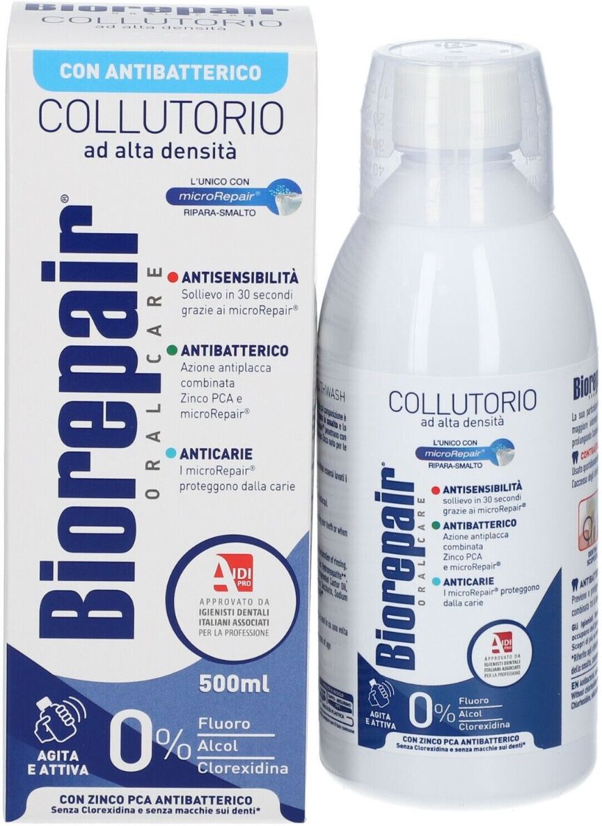 biorepair collutorio 3in1 denti sensibili triplice azione 500 ml