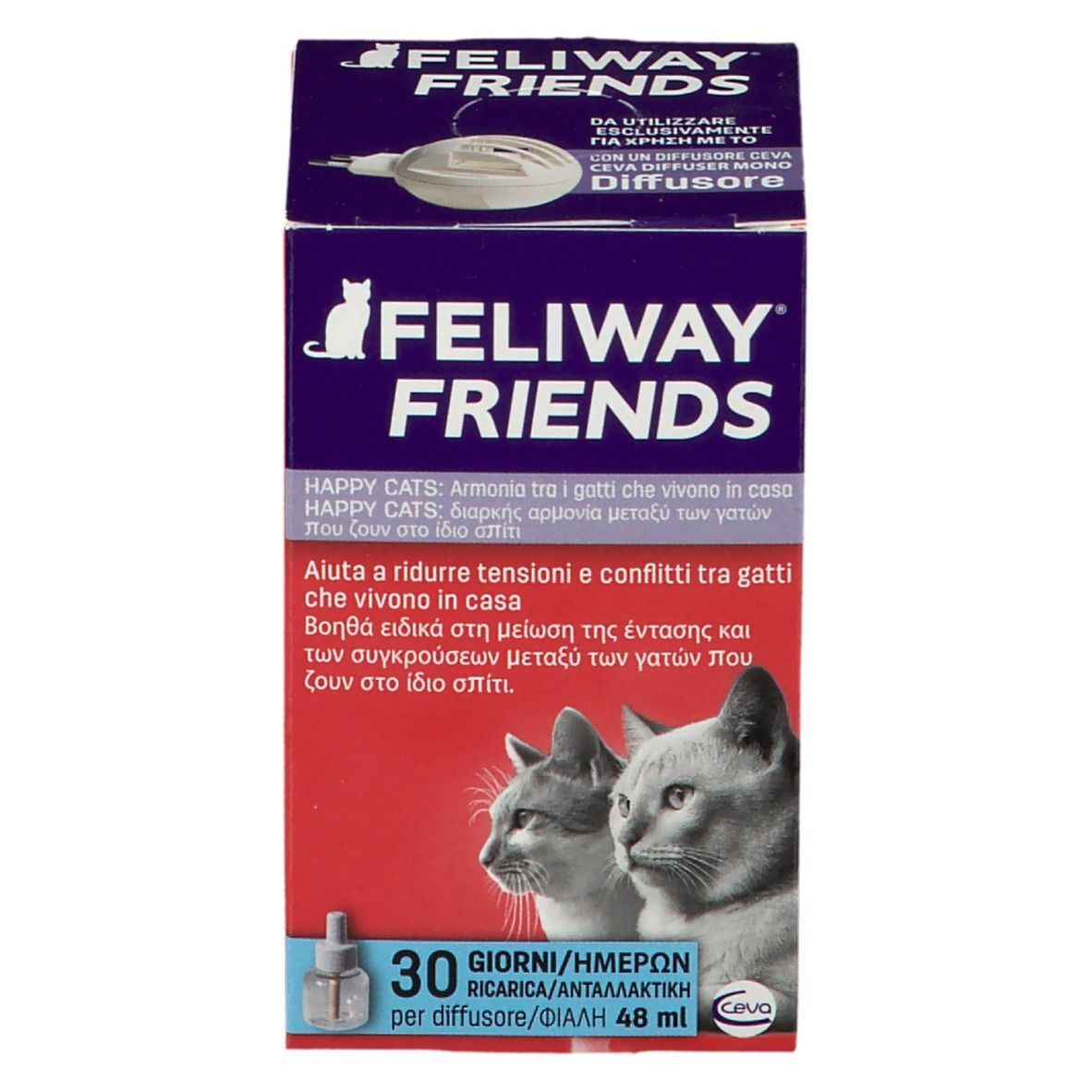 CEVA Feliway Friends Ricarica Spray 48 ml