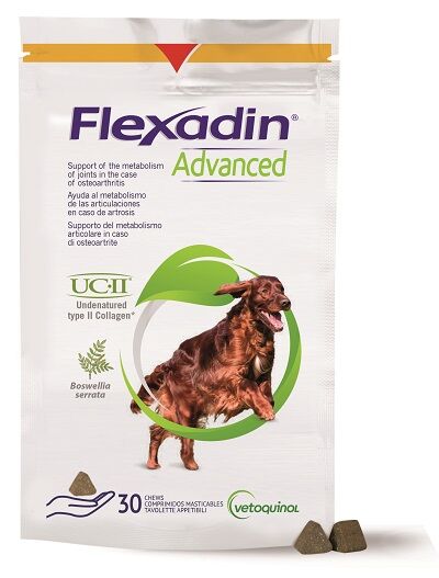 VETOQUINOL ITALIA Srl Flexadin advanced cani 30 tav.