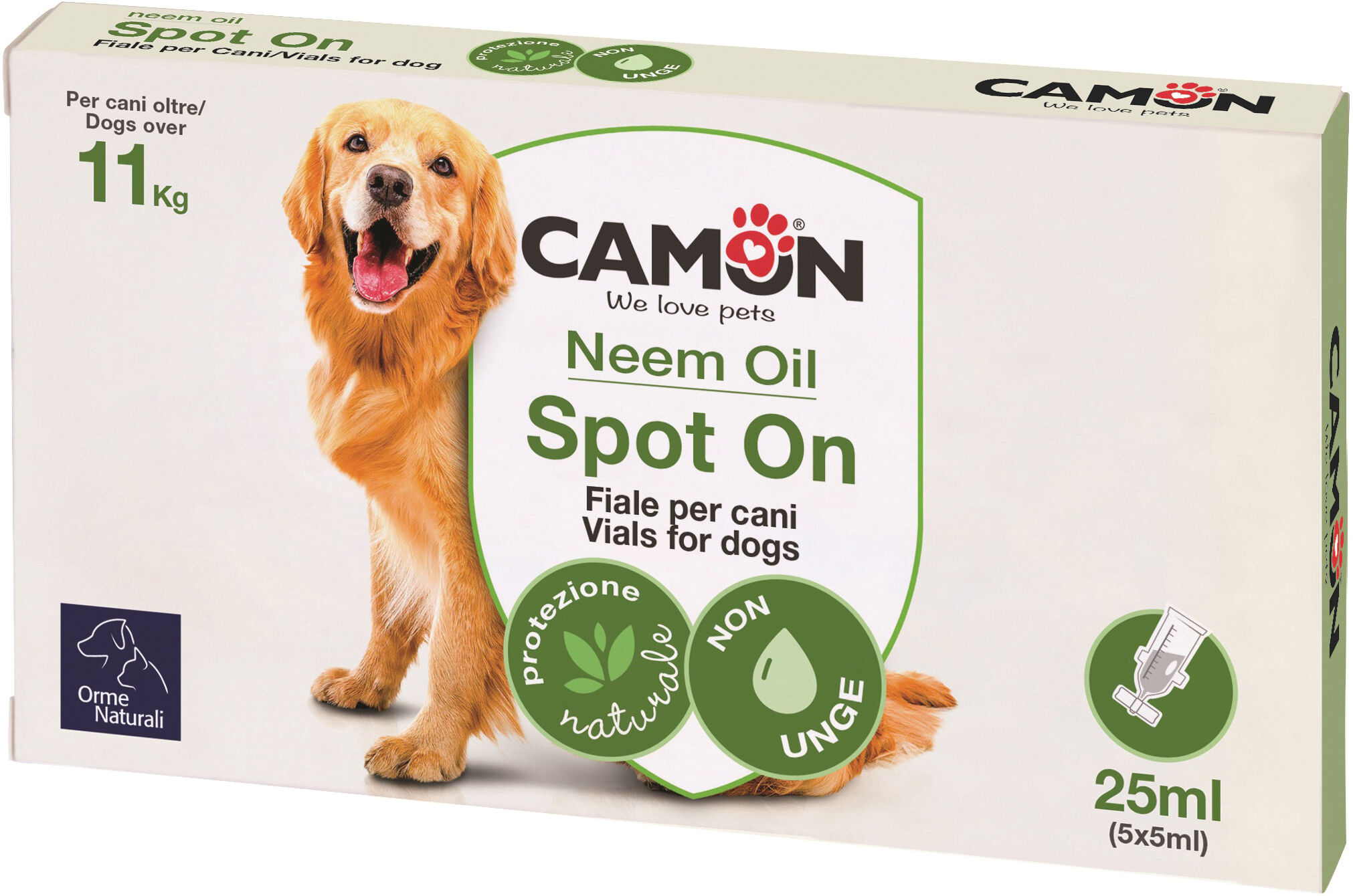 PROTECTION spoton cane >10kg 5 x 5 ml