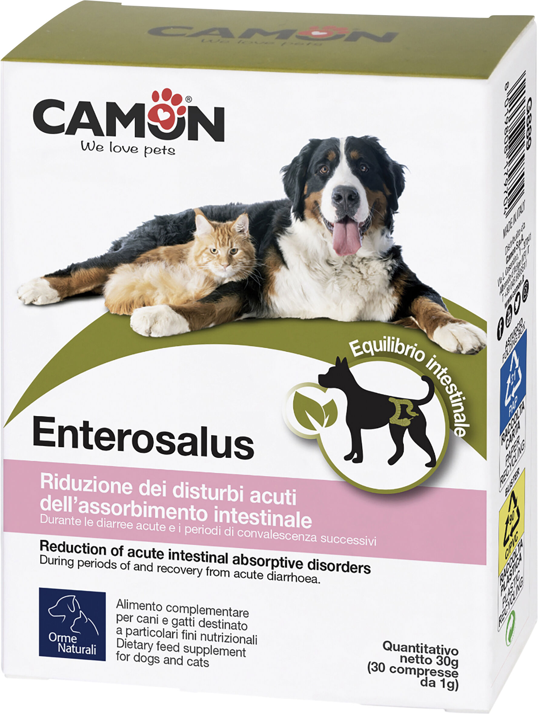 CAMON Enterosalus 30 compresse 1 g