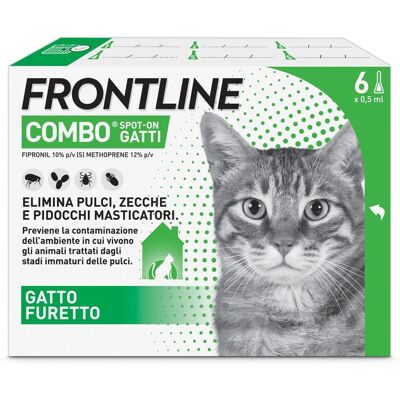 Frontline Combo Spot-On Gatti & Furetti - Antiparassitario Frontline Combo Spot-On Gatti & Furetti - Antiparassitario