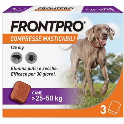 Boehringer Ingelheim Pastiglie Antiparassitarie Grandi Cani - 136mg Boehringer Ingelheim Pastiglie Antiparassitarie Grandi Cani - 136mg