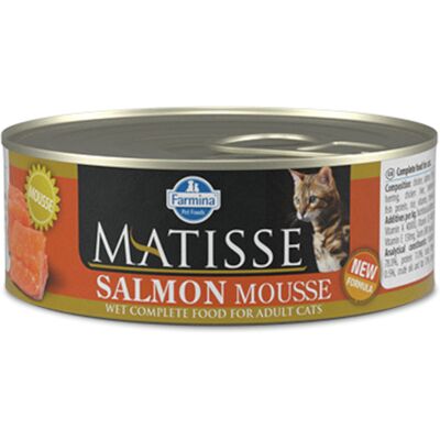 russo mangimi spa Farmina Gatto Matisse Mousse Adulto Salmone 85 Gr russo mangimi spa Farmina Gatto Matisse Mousse Adulto Salmone 85 Gr