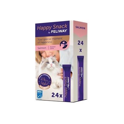 feliway happy snack salmone 24 stick feliway happy snack salmone 24 stick