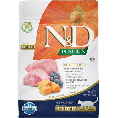 russo mangimi spa N&d pumpkin feline neutered quail pumpkin and oomegranate adult 300 g russo mangimi spa N&d pumpkin feline neutered quail pumpkin and oomegranate adult 300 g