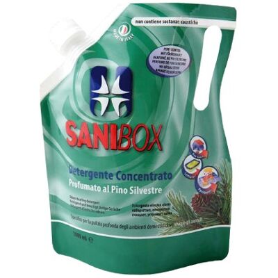 n.p. industries spa Pet Professional Sanibox Detergente Concentrato Pino Silvestre 1 Lt n.p. industries spa Pet Professional Sanibox Detergente Concentrato Pino Silvestre 1 Lt