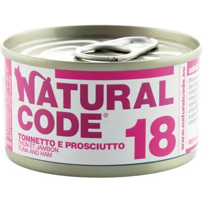 Natural Line - Natural Code 18 - 85 g - Cibo per gatti Natural Line - Natural Code 18 - 85 g - Cibo per gatti