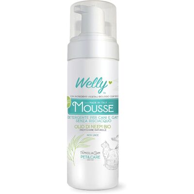 welly mousse 150 ml olio di neem cane gatto welly mousse 150 ml olio di neem cane gatto