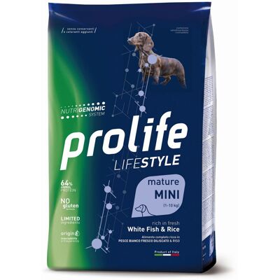 PROLIFE Cibo per cani Mini Pesce Bianco e Riso - 600g PROLIFE Cibo per cani Mini Pesce Bianco e Riso - 600g