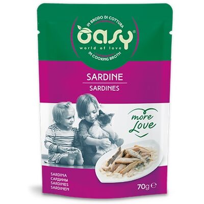 Cibo per Gatti Sardine - Brodo & Gusto Naturale Cibo per Gatti Sardine - Brodo & Gusto Naturale