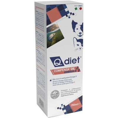 q vet Q diet compensa oil omega-3 250 ml q vet Q diet compensa oil omega-3 250 ml