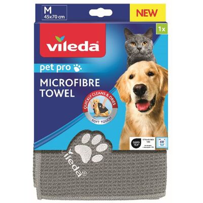 VILEDA Pet Pro Panno In Microfibra Per Animali 45 X 70 Cm VILEDA Pet Pro Panno In Microfibra Per Animali 45 X 70 Cm