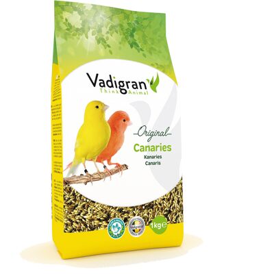 Cibo per Canarini Vadigran - Alpiste, Navetta, Avena - 1kg Cibo per Canarini Vadigran - Alpiste, Navetta, Avena - 1kg