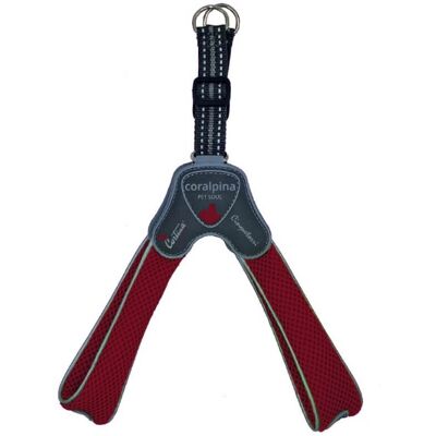 Coralpina Cane Pettorina 5Torri Tg. "7" 50-60 Cm Rosso Vino Coralpina Cane Pettorina 5Torri Tg. "7" 50-60 Cm Rosso Vino