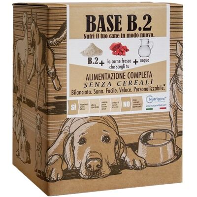 Cibo per cani Nutrigene B2 Senza Cereali - Completo, Gluten Free, 3kg Cibo per cani Nutrigene B2 Senza Cereali - Completo, Gluten Free, 3kg