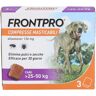 Frontpro Contro Pulci E Zecche Per Cani 25-50 Kg 3 Compresse Masticabili