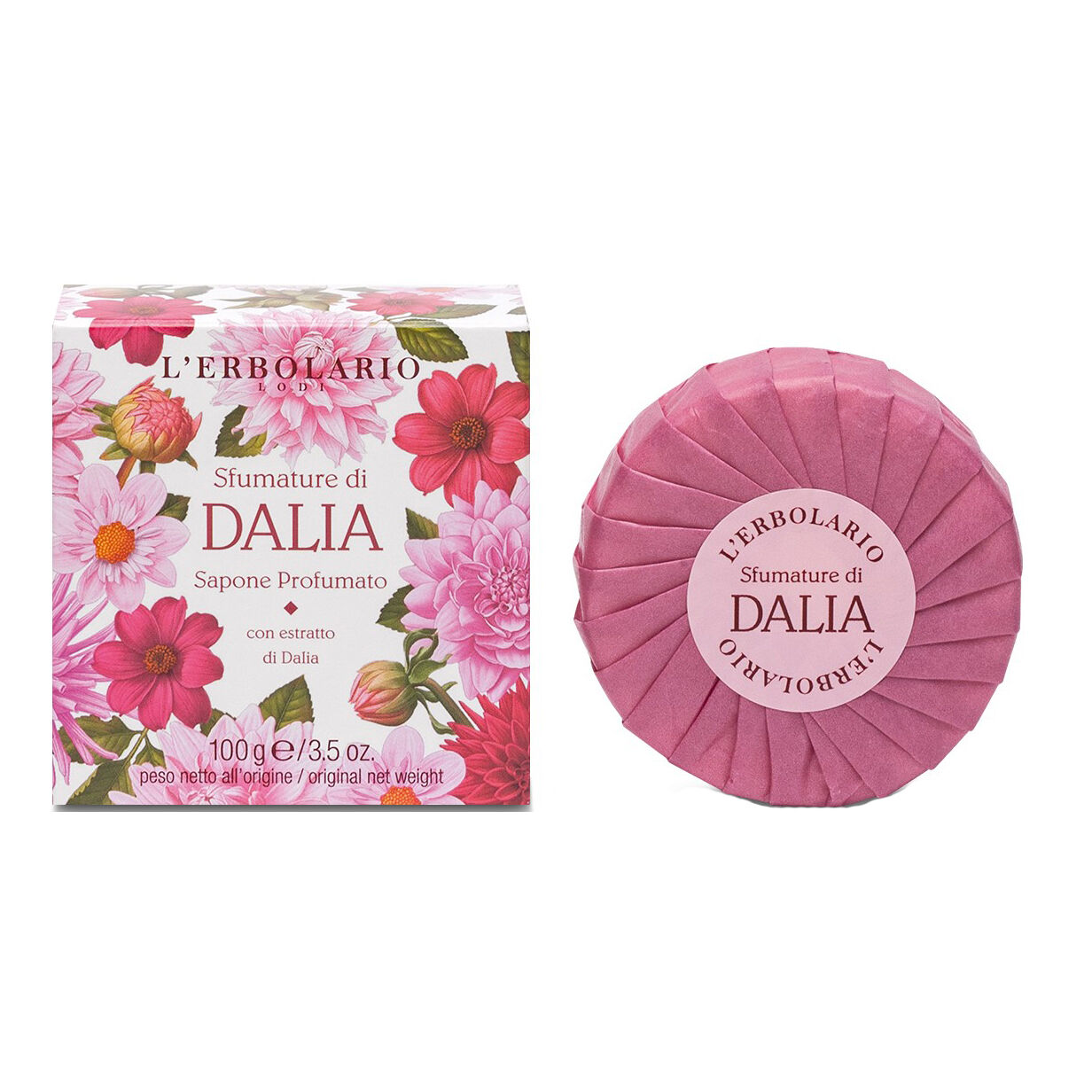 l'erbolario Sfumature di dalia sapone profumato 100 g