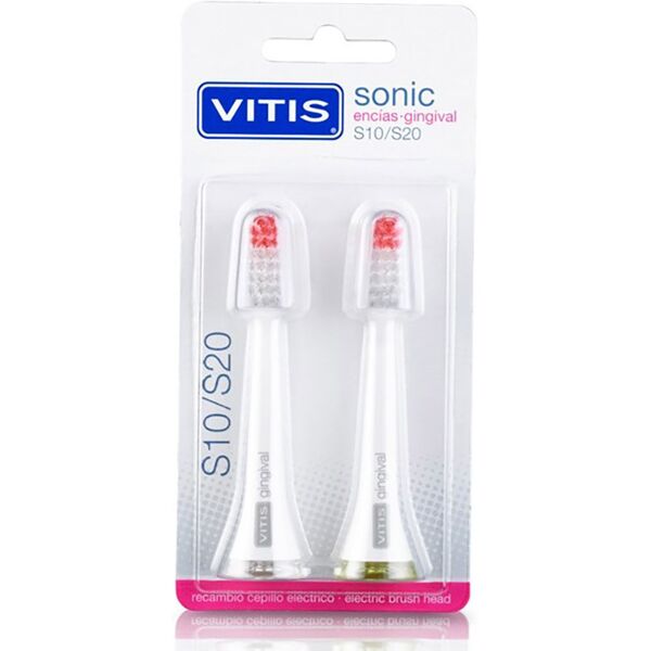 dentaid vitis vitis sonic s10/s20 ricambio testina gingival