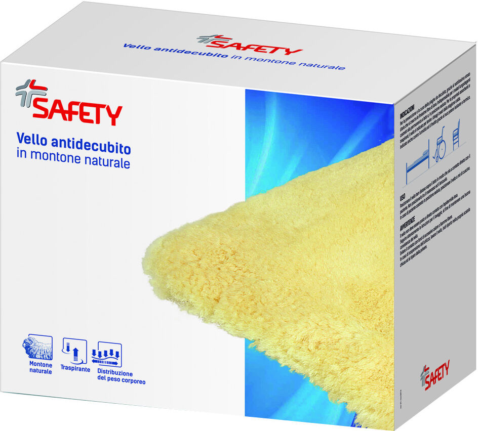 SAFETY Vello antidecubito in materiale naturale comfort