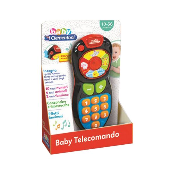 clementoni baby telecomando