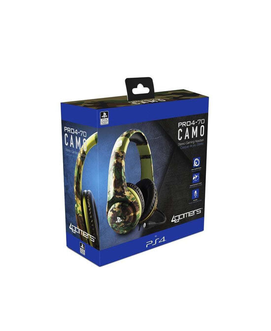 PS4 Headset 4Gamers PRO4-70 Camo