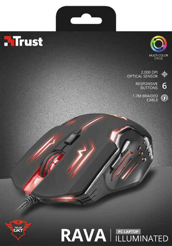 ND Mouse Trust GXT 108 Rava Illuminato