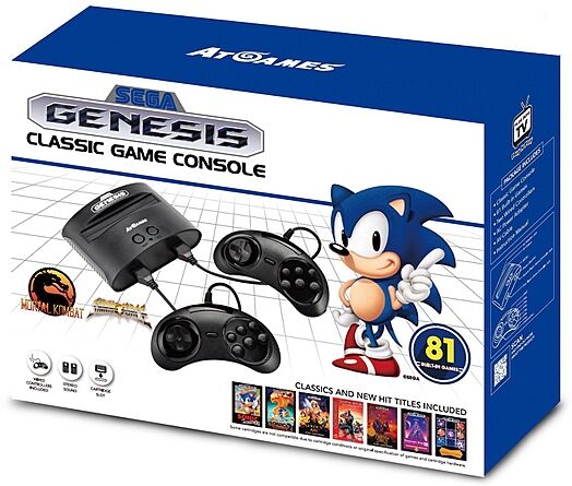 Sega Megadrive Classic Retro Console