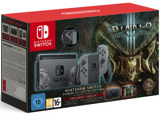 Nintendo Switch Limited Edition + Diablo III: Eternal Collection