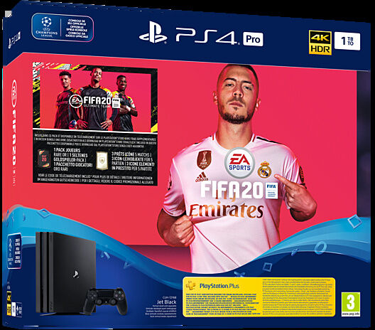 Sony PS4 Pro 1TB + FIFA 20