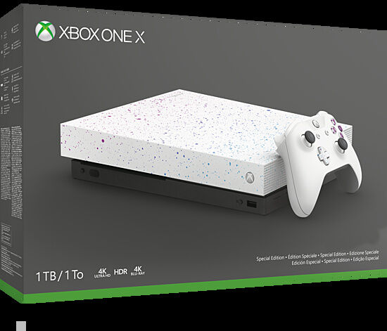 Microsoft Xbox One X 1TB Hyperspace Special Edition