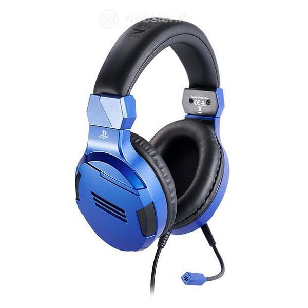 ps4 headset sony v3 blauw blu