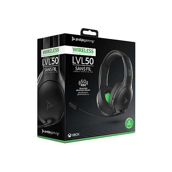 Pdp Headset LVL50 Wireless Nero (Compatibile con Xbox Series X S)