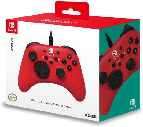 Switch Controller HORIPAD Rosso