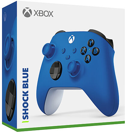 Microsoft Controller Wireless Xbox Shock Blue